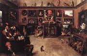 Francken, Frans II An Antique Dealer's Gallery painting